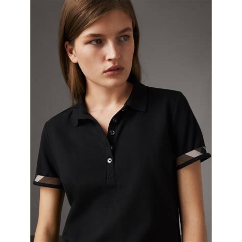 burberry polo shirt women's